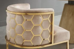 Riess-Ambiente Goldene Möbel|Stühle ><noscript><img width=