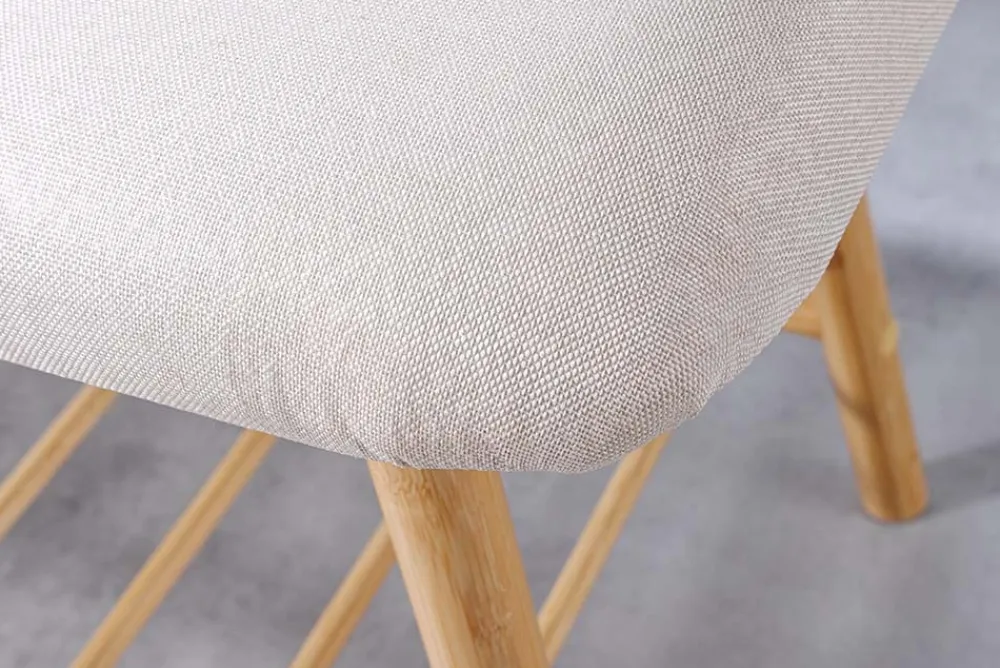 Riess-Ambiente Mehr...|Sitzbänke > Stilvolle Schuhbank ZEN-BO 90cm natur beige Bambus Regal Sitzbank mit Stauraum