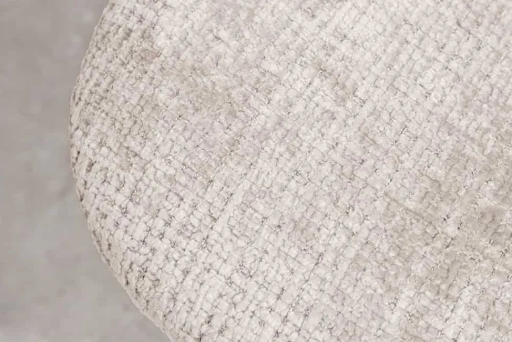 Riess-Ambiente Stühle > Stilvolles 2er-Set Stühle GLAMM champagner beige Chenille Cremona schwarze Metallbeine