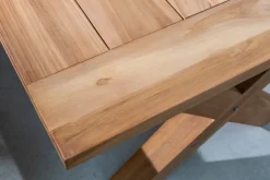 Riess-Ambiente Mehr...|Massivholz Gartenmöbel > Wetterfester Gartentisch EMPIRE TEAK 180cm Teak Massivholz Outdoor Esstisch