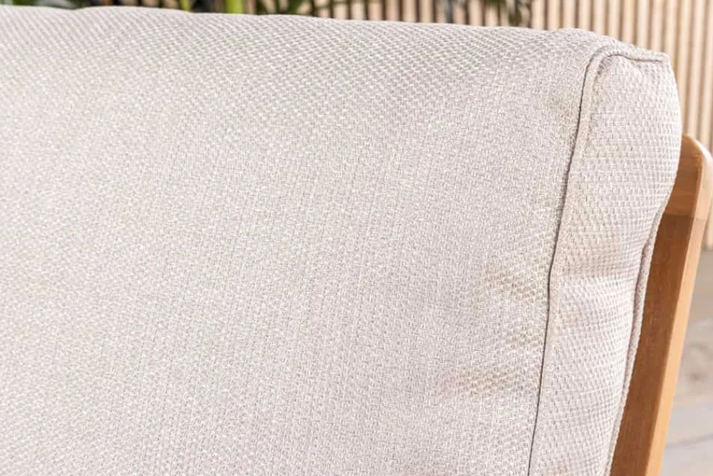 Riess-Ambiente Mehr...|Sitzgruppen > Wetterfestes Gartenlounge-Set COMFORT LINE natur beige Akazie 4-teilig inkl. Tisch