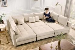 Riess-Ambiente Skandinavisch|Xxl Sofa ><noscript><img width=