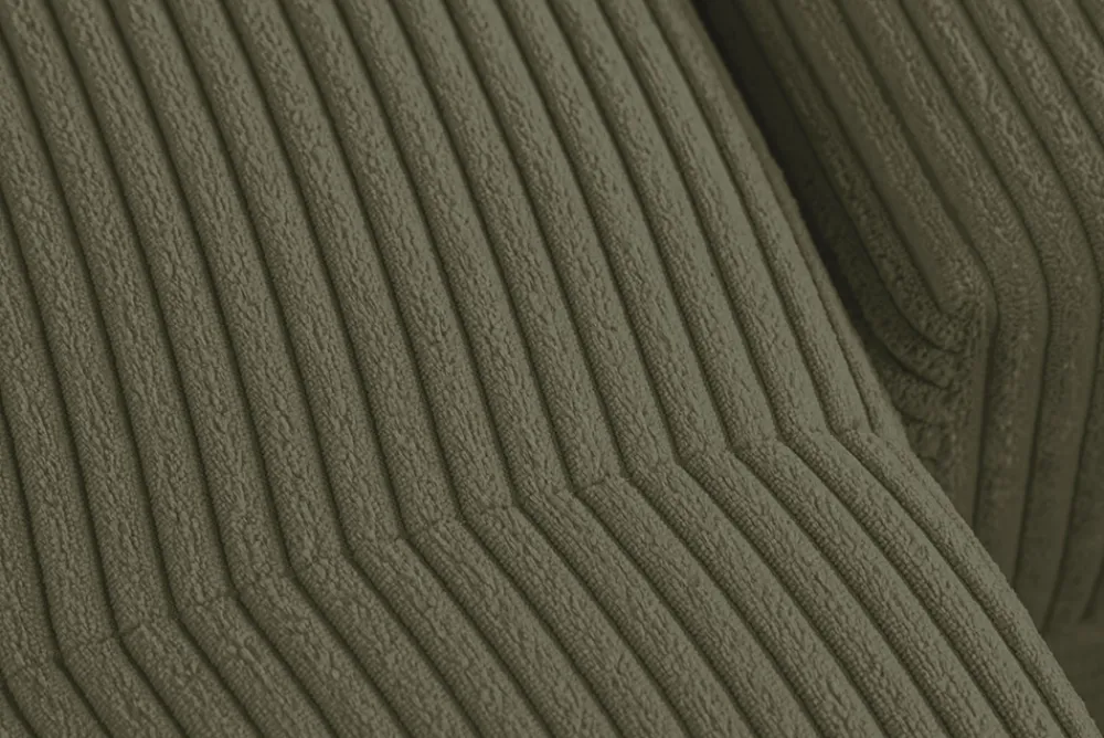 Riess-Ambiente Xxl Sofa > XXL Wohnlandschaft LODGE 315cm grün Cord Sofa mit Schlaffunktion und Stauraum